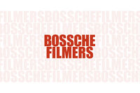 Logo van Bossche Filmers met de tekst in rode letters, herhaald op een lichte achtergrond.
